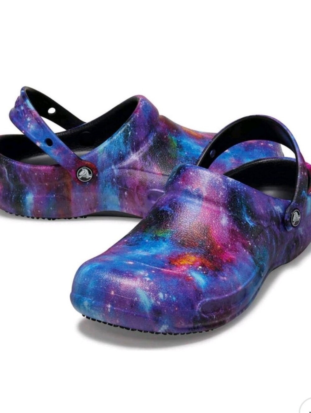 Crocs at Work Unisex Galaxy Bistro Slip Resistant Clog